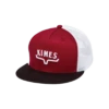 Kimes Ranch Huxton Dark Red Trucker Cap HUX-DR