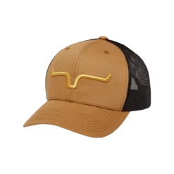 Kimes Ranch® Camel & Black Weekly Trucker Cap WEEK-CAMEL