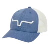 Kimes Ranch® Indigo Teal Upgrade Weekly 110 Trucker Cap UP-IND