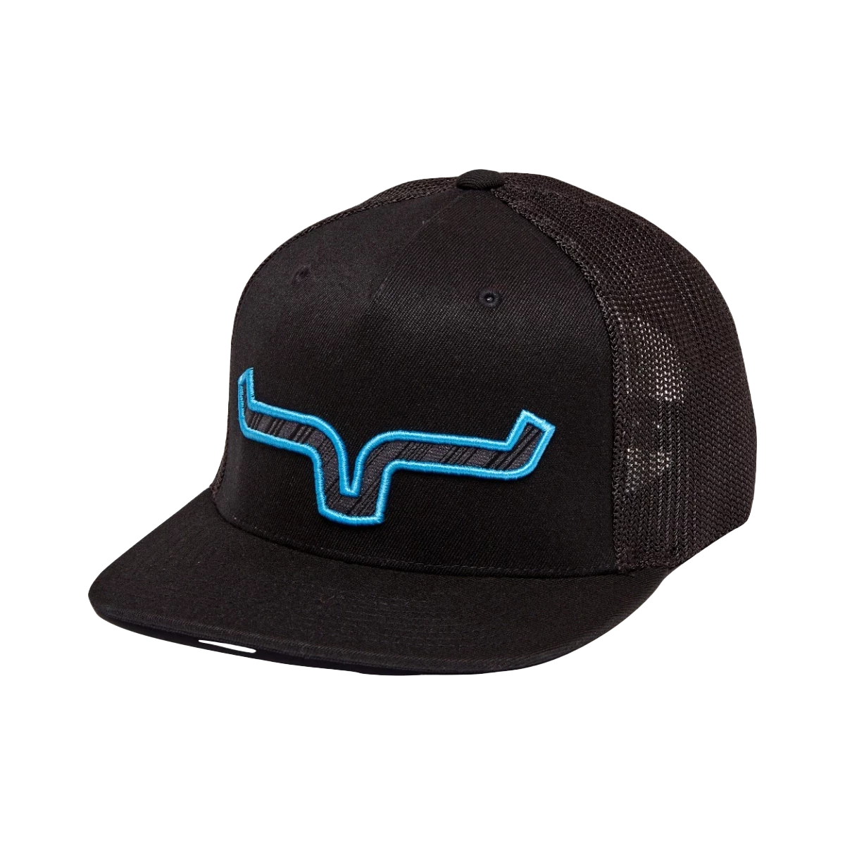 Kimes Ranch® Men's 5 Panel Night Train Black Cap NITE-BLK 1 Kimes Ranch® Men's 5 Panel Night Train Black Cap NITE-BLK