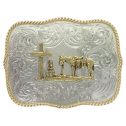 Montana Silversmiths® Christian Cowboy Western Belt Buckle G868-731