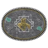 Montana Silversmiths® Country Roads With Bucking Horse Buckle 45810-34