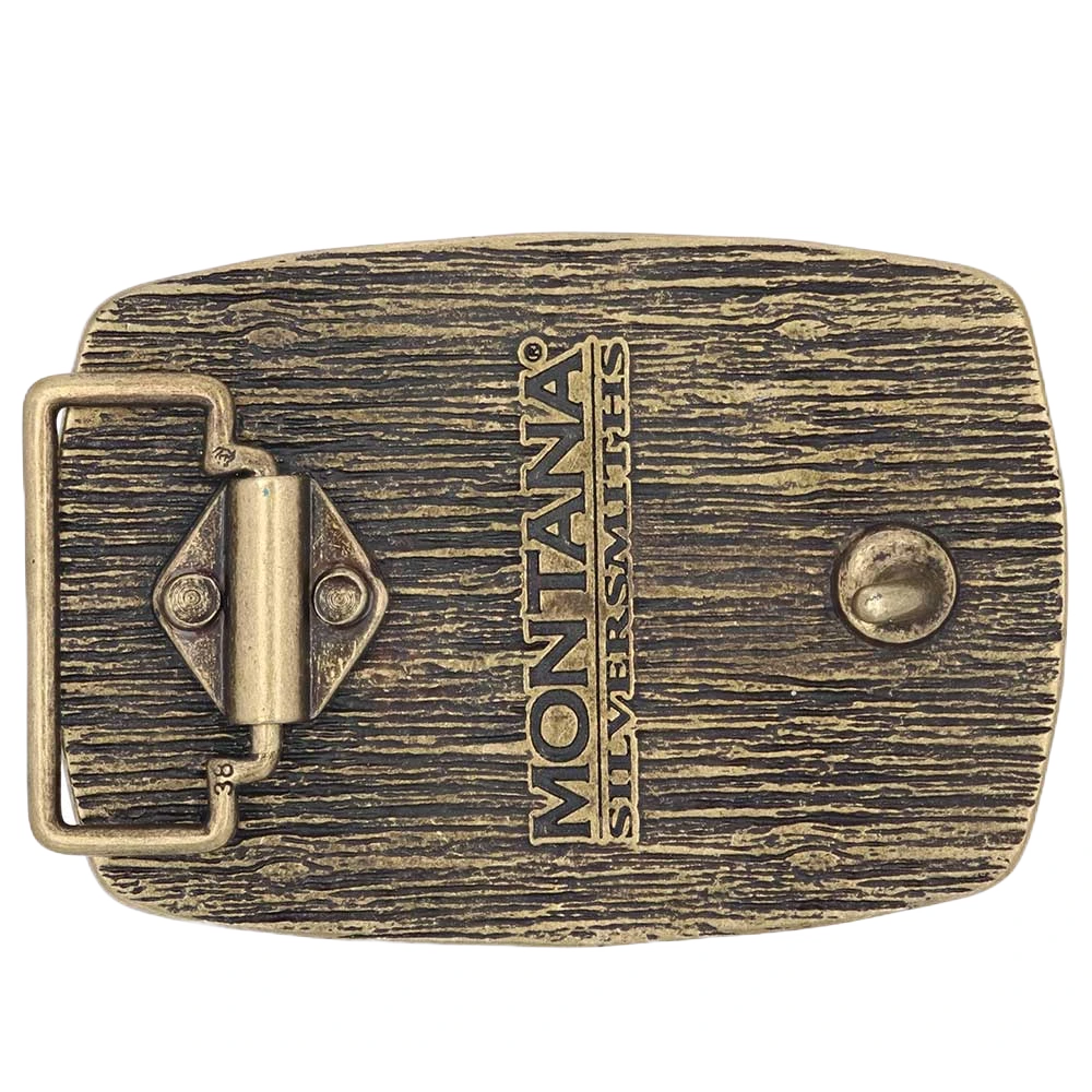 Montana Silversmiths® Woven Traditions Heritage Attitude Buckle A956C 2 Montana Silversmiths® Woven Traditions Heritage Attitude Buckle A956C - Image 2