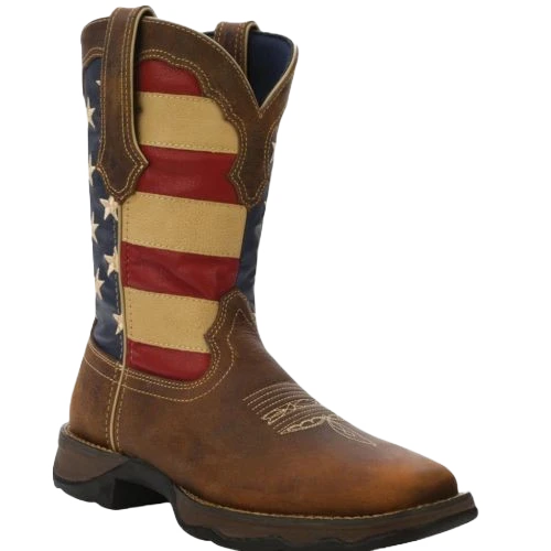 Durango Ladies Rebel Patriotic Pull On Flag Boots RD4414 1 Durango Ladies Rebel Patriotic Pull On Flag Boots RD4414