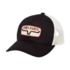 Kimes Ranch® Black Rolling Trucker Cap ROLL-BLK