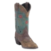 Laredo Ladies Miss Kate Brown And Teal Boots 52138