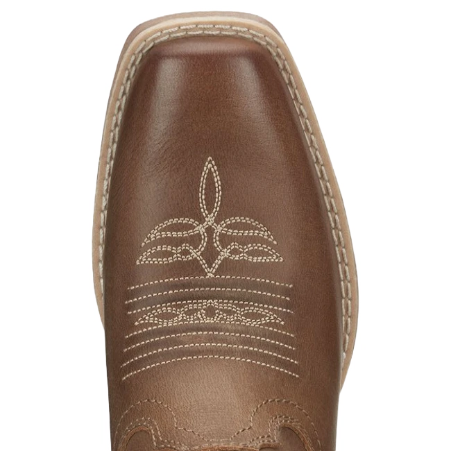 Justin® Ladies Chellie Tan Leather Western Square Toe Booties GY9510 2 Justin® Ladies Chellie Tan Leather Western Square Toe Booties GY9510 - Image 2