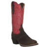 Justin Ladies Cherry Stampede Square Toe Saddle Vamp Boots L7311