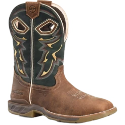 Double H Men's Kerrick Green Composite Square Toe Work Boots DH5356