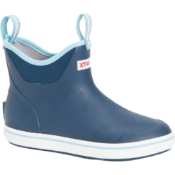 XTRATUF Ladies Navy Ankle Deck Boots XWAB-201