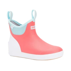 XTRATUF Ladies Yulex Ankle Deck Eco Coral Pull On Boots XWAB-7EC