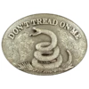 NoconaDon't Tread On Me Silver Belt Buckle 37109