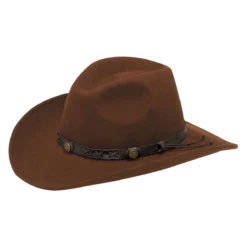 Twister Dakota Crushable Chestnut Brown Wool Cowboy Hat 7211057