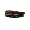 Twister Leather With Rawhide Turquoise Lacing Hatband 0204602