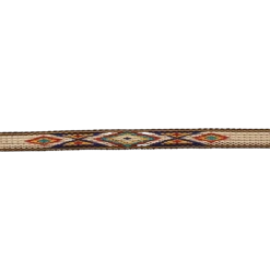 Twister Men's Ribbon With White Tassel Multicolor Hatband 0201897