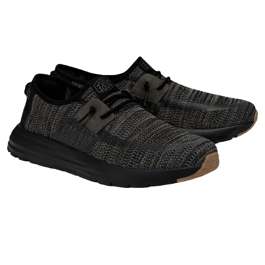 Hey Dude® Men's Sirocco Black Night Slip On Sneakerss 40140-0WM 1 Hey Dude® Men's Sirocco Black Night Slip On Sneakerss 40140-0WM