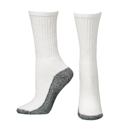 Boot Doctor Men's Super Crew 3 Pack White Socks 0498805