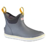 XTRATUF Men's Waterproof Ankle Gray And Yellow Deck Boot 22735