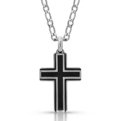 Montana Silversmiths Boldly In Faith Cross Necklace NC3577