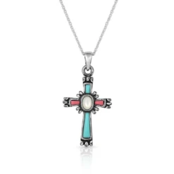 Montana Silversmiths Montana Sliversmiths® Faith Beaming Cross Necklace NC4911