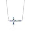 Montana Silversmiths® Legends Color Cross Necklace NC5094