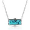 Montana Silversmiths® Looking Glass Turquoise Necklace NC5379