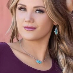 Montana Silversmiths® Looking Glass Turquoise Necklace NC5379 -Ariat Style NC5379 mod f27a95d0 3b5d 4b2d be2e 67e962bf1ab8