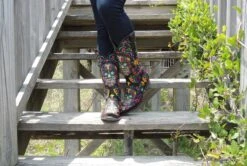 Old Gringo Women's Klak Skull Black Multicolor Cowgirl Boot L1300-1 -Ariat Style Old Gringo Klak L1300 1