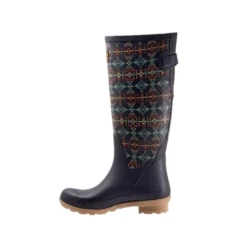 Pendleton® Ladies Diamond Peak Navy Tall Rubber Boots PW2264-410 -Ariat Style PW2264 410c