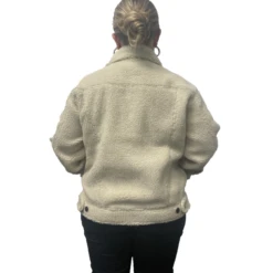 Royce® Ladies Yeti Faux Fur Cream Button Down Jacket RDG69PJ7SLD -Ariat Style RDG69PJ7SLD4