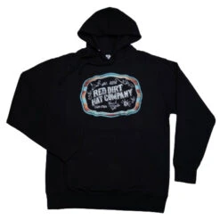 Red Dirt Hat Co. Ladies Moonshine Black Hoodie Sweatshirt RDHC-T-44