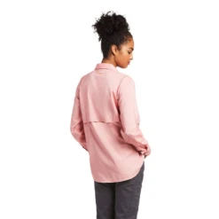 Ariat® Ladies Rebar VentTEK Summer Melon Button Down Shirt 10039481 -Ariat Style RE2