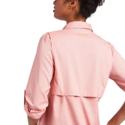 Ariat® Ladies Rebar VentTEK Summer Melon Button Down Shirt 10039481 -Ariat Style RE4