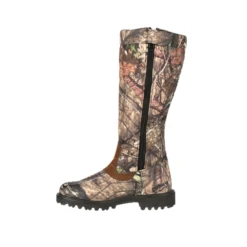 Rocky® Men's Low Country Waterproof Snake Mossy Oak Camo Boots RKS0232 -Ariat Style RKS0232f
