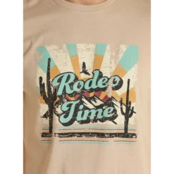 Rock & Roll® Unisex "RODEO TIME" Desert Taupe T-Shirt RRUT21R06D-26 5 Rock & Roll® Unisex "RODEO TIME" Desert Taupe T-Shirt RRUT21R06D-26 -Ariat Style RRUT21R06D 26 2