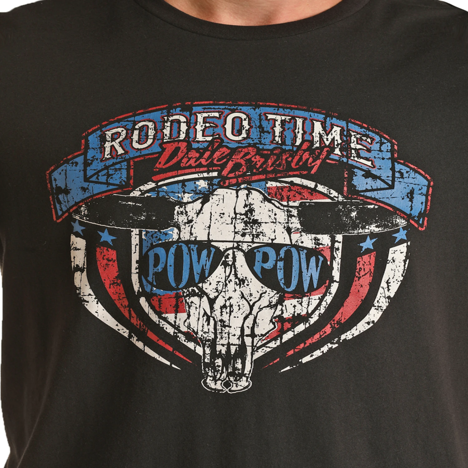 Rock & Roll Denim® Unisex Dale Brisby Rodeo Time Graphic T-Shirt RRUT21R12R 3 Rock & Roll Denim® Unisex Dale Brisby Rodeo Time Graphic T-Shirt RRUT21R12R - Image 3