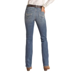 Rock & Roll Denim® Ladies Raised Denim Riding Jeans RRWD4RR106-202