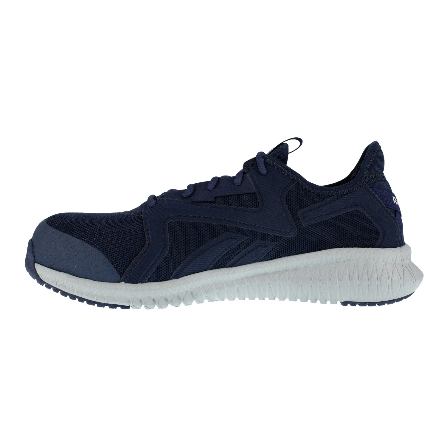 Reebok Men's Flexagon 3.0 Comp. Toe Navy Athletic Work Shoes RB4066 4 Reebok Men's Flexagon 3.0 Comp. Toe Navy Athletic Work Shoes RB4066 - Image 4