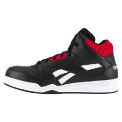Reebok Men's High Top Black & Red Comp. Toe Work Sneakers Shoes RB4132 -Ariat Style Reebok RB4132 BB4500 Work 04