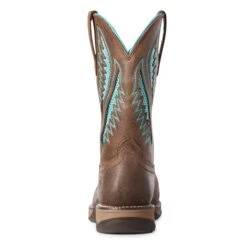Ariat Ladies Anthem VentTEK Java Brown Composite Toe Work Boots 10031667 -Ariat Style S20 WMS WEST Couto 10031667 heel