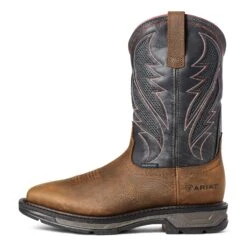 Ariat Men's WorkHog® XT VentTEK™ H2O Rye Brown Work Boots 10035984 8 Ariat Men's WorkHog® XT VentTEK™ H2O Rye Brown Work Boots 10035984 -Ariat Style S21 MNS WORK 10035984 side