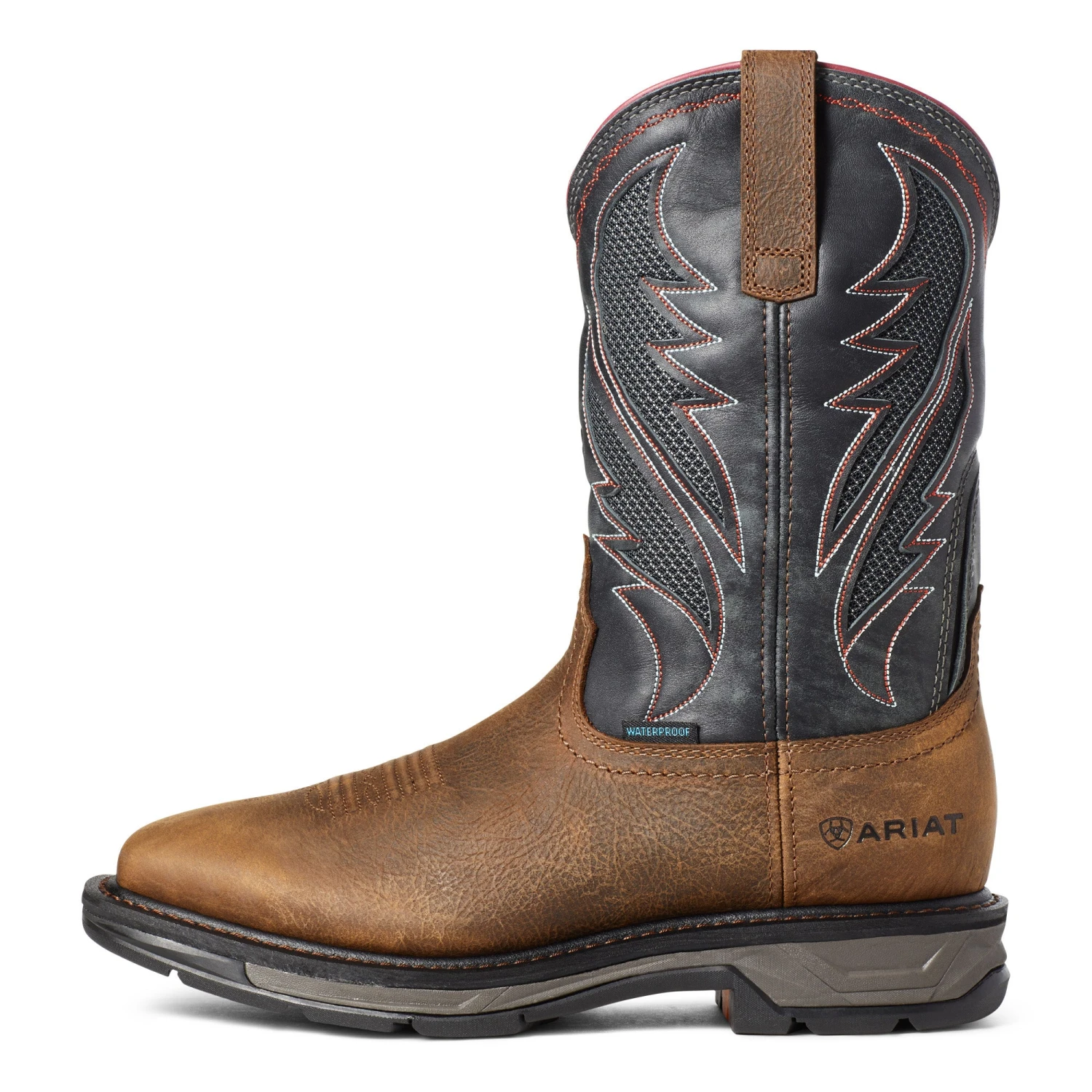 Ariat Men's WorkHog® XT VentTEK™ H2O Rye Brown Work Boots 10035984 4 Ariat Men's WorkHog® XT VentTEK™ H2O Rye Brown Work Boots 10035984 - Image 4