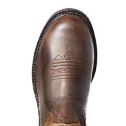 Ariat Mens Groundbreaker Met Guard Brown Steel Toe Work Boots 10036107 7 Ariat Mens Groundbreaker Met Guard Brown Steel Toe Work Boots 10036107 -Ariat Style S21 MNS WORK 10036107 toe