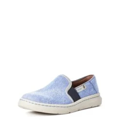 Ariat Ladies Eco Ryder Vintage Denim Shoes 10035872 -Ariat Style S21 WMS ENGL 10035872 front