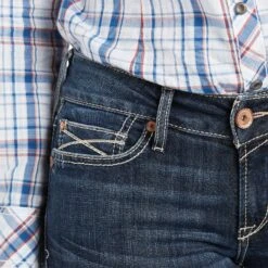 Ariat Ladies Esther Arrow Fit Mid Rise Boot But Jeans 10034662 -Ariat Style S21 WMS WEST 10034662 detail02