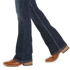 Ariat Ladies Esther Arrow Fit Mid Rise Boot But Jeans 10034662 -Ariat Style S21 WMS WEST 10034662 detail03