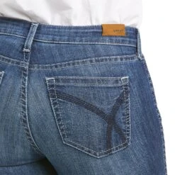 Ariat Ladies R.E.A.L Isabella Slim Wide Leg Trouser Jeans 10034668 -Ariat Style S21 WMS WEST 10034668 detail01