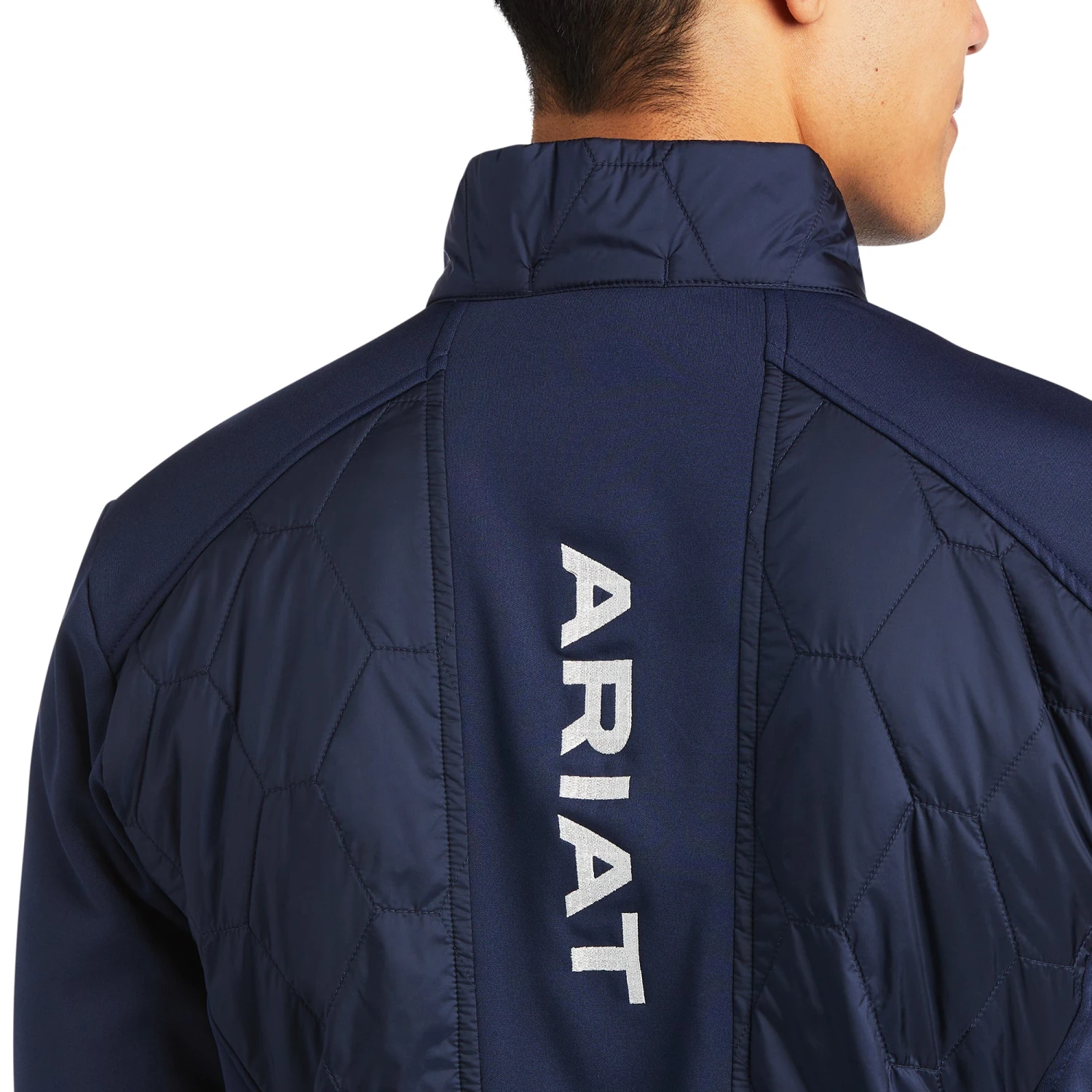 Ariat® Men's Fusion Navy Team Insulated Jacket 10039217 4 Ariat® Men's Fusion Navy Team Insulated Jacket 10039217 - Image 4