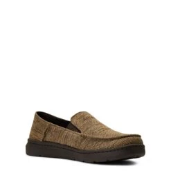 Ariat® Men's Hilo 360° Moc Toe Heather Tan Casual Shoes 10040414 -Ariat Style S22 MNS WEST 10040414 medial