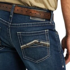 Ariat® Men's M5 Straight Stretch Remming Ford Straight Leg Jeans 10040746 8 Ariat® Men's M5 Straight Stretch Remming Ford Straight Leg Jeans 10040746 -Ariat Style S22 MNS WEST 10040746 detail02